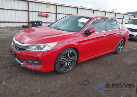 2016 Honda Accord Sport from USA, damaged, VIN 1HGCR2F51GA049456